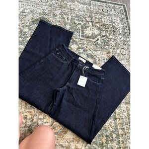 Kancan essentials nwt 5/26 31" wide leg jeans dark wash